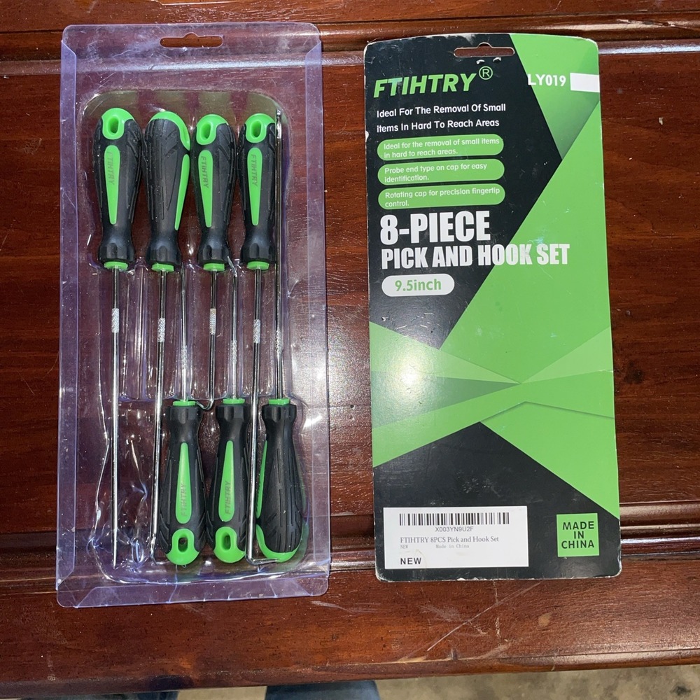 New Open Package FTIHTRY Pick &โ Hook Set LY019 (7 Pieces)